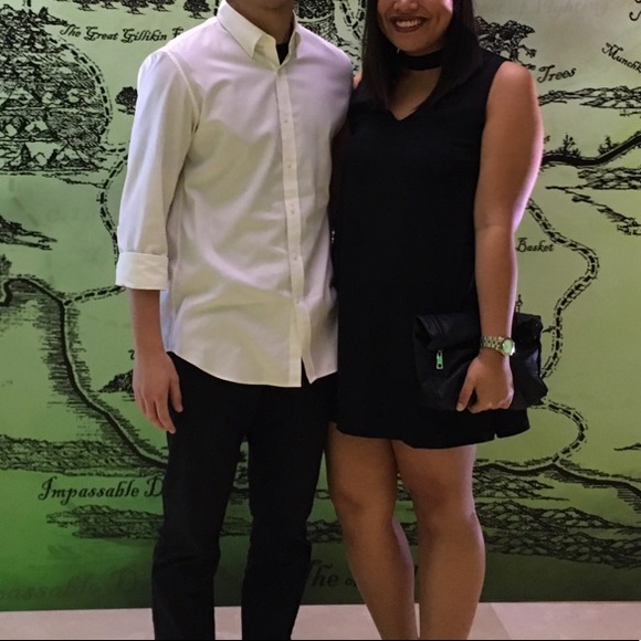 Zalora Collar Cutout Dress | Size XL (US L) - Picture 3 of 3